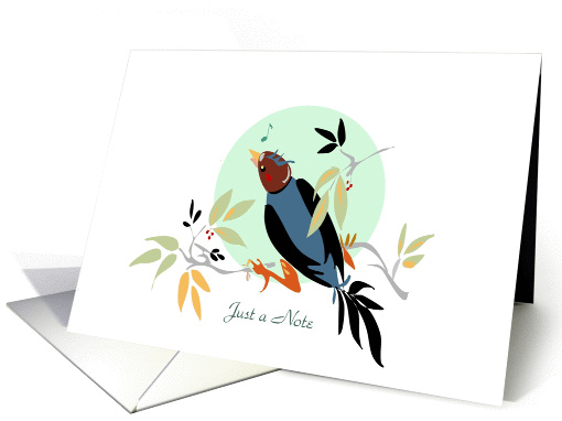 Song Bird Note card (271933)