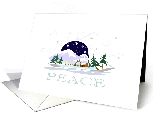 Christmas Peace card (273885)