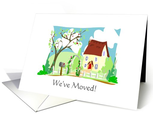 We've Moved Announcement card (341559)