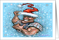 Christmas Elf card