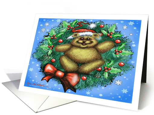 Christmas Bear card (1813706)