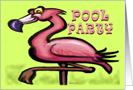 Flamingo card