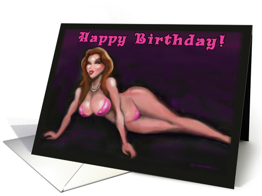 Happy Birthday Sexy card (228074)