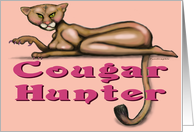Cougar Hunter card