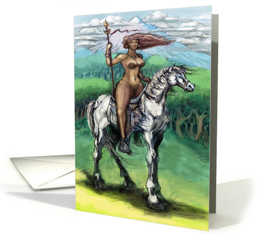 Warrior Maiden Princess card (244645)