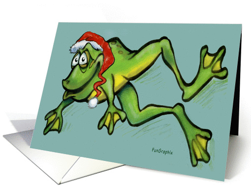 Hoppy Christmas card (294369)