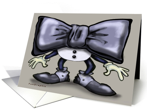 Black Tie card (368842)