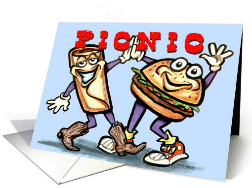 Picnic card (369042)