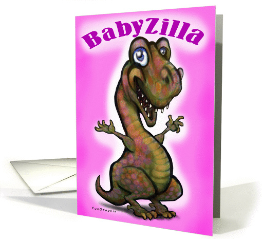BabyZilla card (380306)