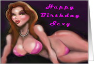 Happy Birthday Sexy Card