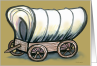 Covered Wagon Card