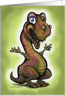 Dinosaur card