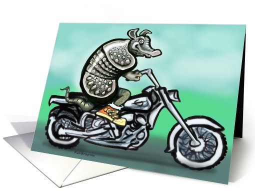 Biker Dillo card (517956)