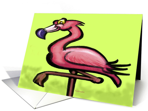 Flamingo card (574896)
