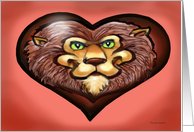 Lion Heart card