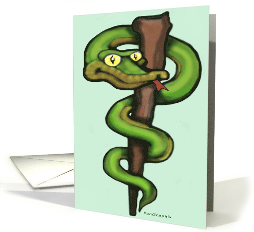Asclepius card (617846)
