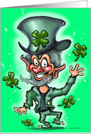 St. Patrick’s Day Leprechaun card