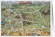 Atlanta Georgia card