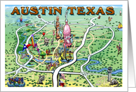 Greetings from Austin Texas card