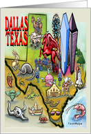 Greetings from Dallas Texas card