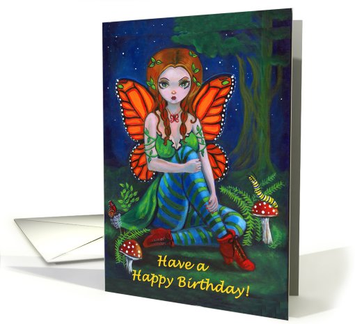 Monarch Fairy card (460067)