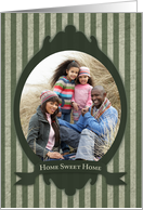 home sweet home : framed photo card
