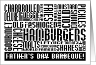 Father’s Day Barbeque Invitation card