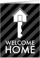 WELCOME HOME indie home key (blank inside) card