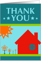 Thank You For Selling Our Home card
