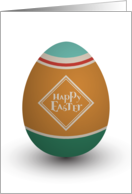 happy easter egg card