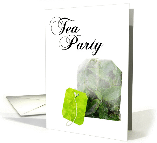 tea party invitation card (1382868)