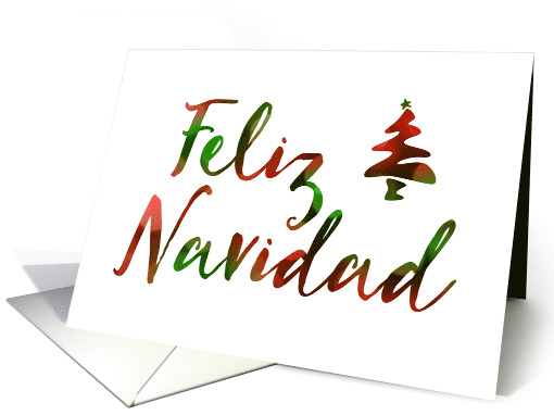 Business, feliz navidad bokeh tree lights card (1408678)