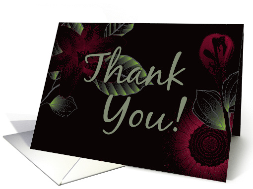 Thank You For Your Support From Cancer Patient and Family card