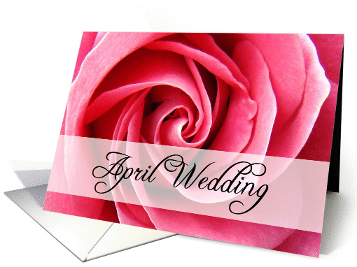 april wedding card (266917)