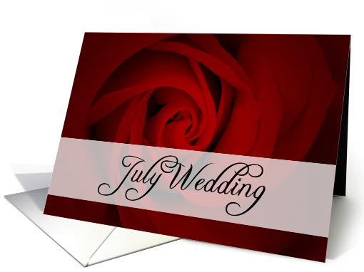 july wedding card (267393)