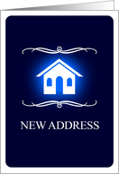 new address (mod home) card