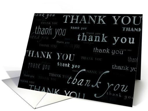 thank you... for being our wedding DJ! card (703539)