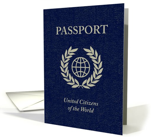 world passport : united citizens of the world card (704702)