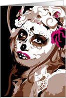 dia de los muertos party invite card