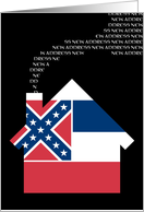 new mississippi address (flag) card