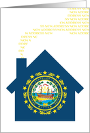 new hampshire new address (flag) card