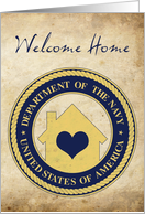 welcome home from the navy card