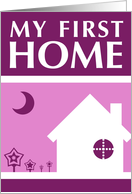 my first home : indie home card