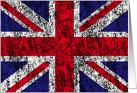 united kingdom flag card