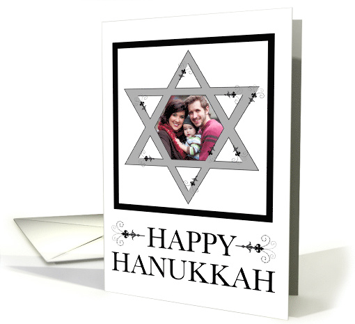 happy hanukkah photo card (960531)