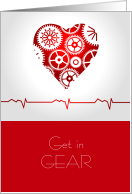 World Heart Day, Get in Gear, Take Care of Your Ticker card