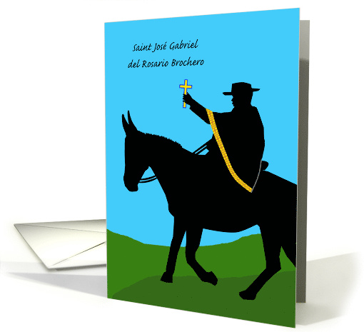 Saint Jos Gabriel Brochero Feast Day, the Gaucho Priest card