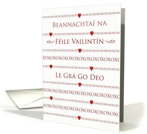 Irish Valentine Beannachta na File Vailintn card (896931)