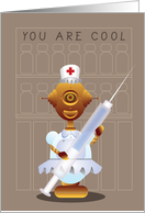 you are cool, happy nurses day card