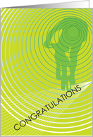 congratulations, cycling card